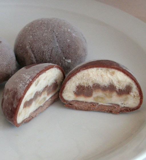 mochi con harina de arroz normal